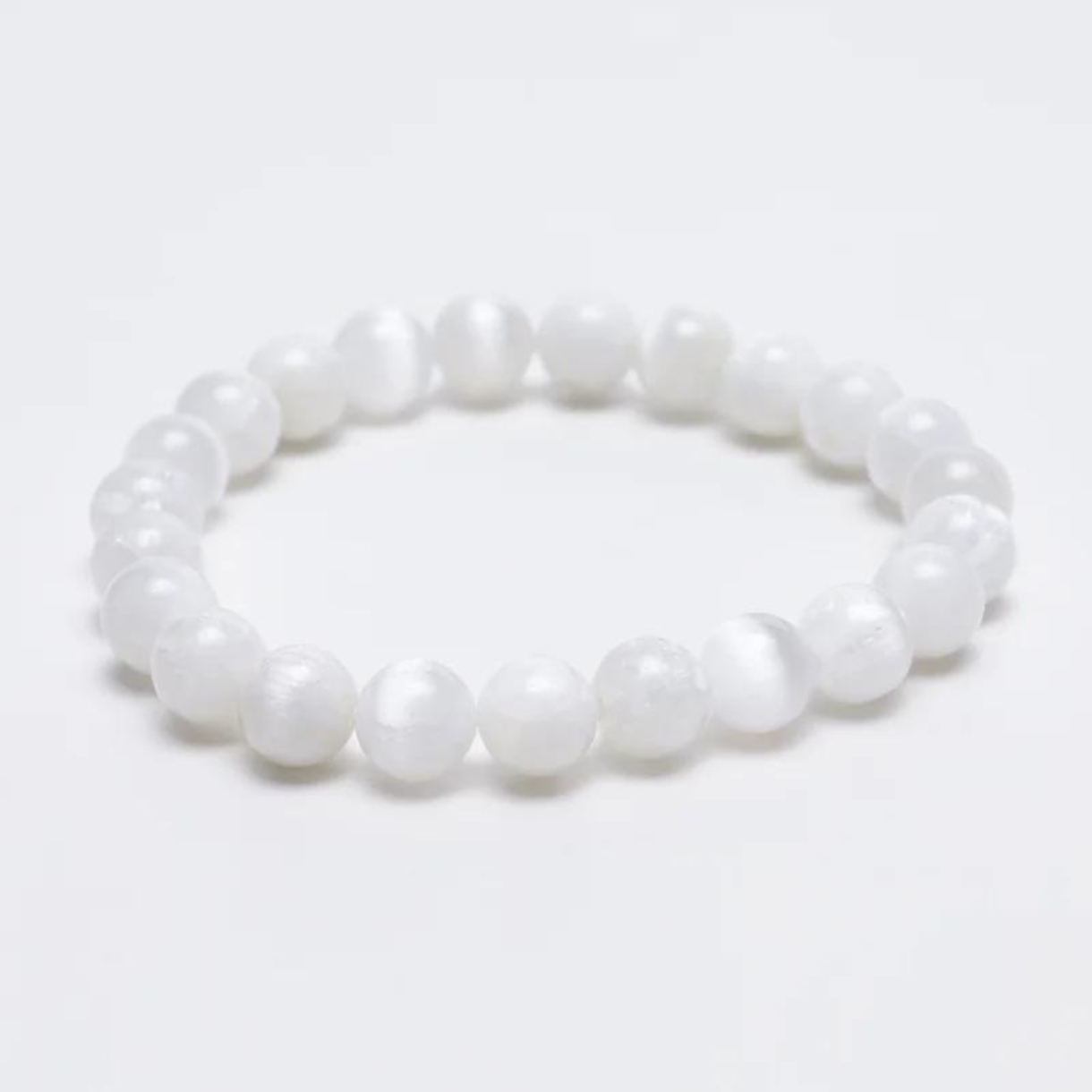 SELENITE ENERGY GEMSTONE BRACELET