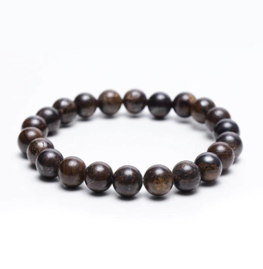 Bronzite gemstone bracelet