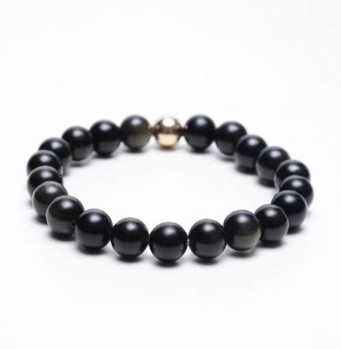 GOLDEN OBSIDIAN ENERGY GEMSTONE BRACELET