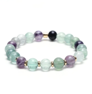 FLUORITE ENERGY GEMSTONE BRACELET
